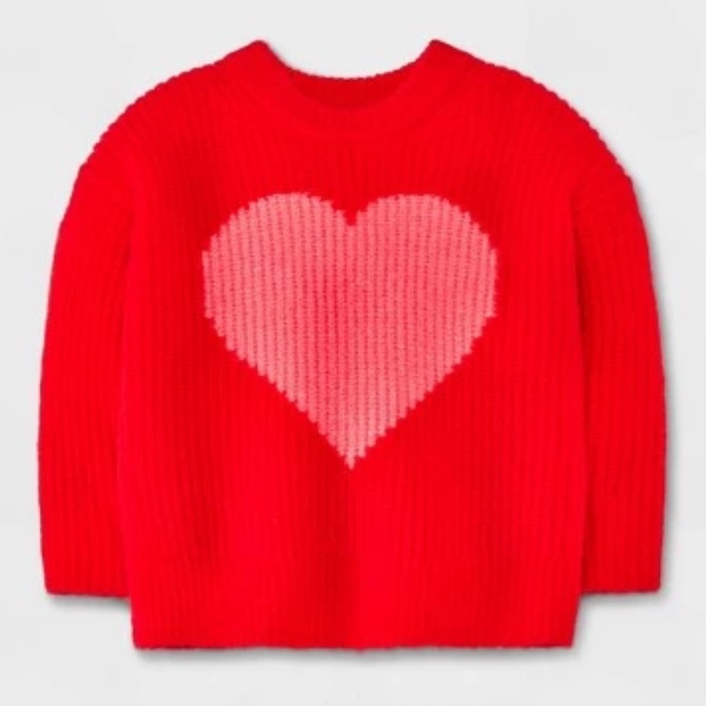 Cat & Jack Baby Heart Sweater – Cat & Jack™ Red